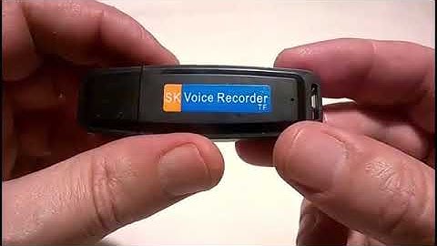 SK USB Voice Recorder