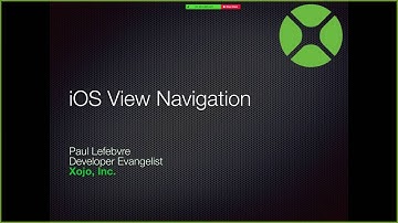 iOS View Navigation