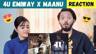 EMIWAY BANTAI X MAANU - 4U REMIX (REACTION) | OFFICIAL MUSIC VIDEO | WHOLE HEARTEDLY