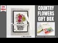 Country Flowers Gift Box