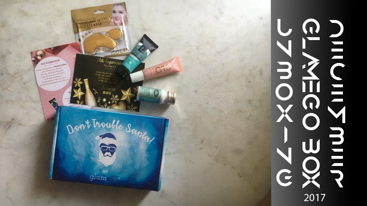 Unboxing GLAMEGO December 2017 Box | Stop Motion Video | Indian Subscription Box