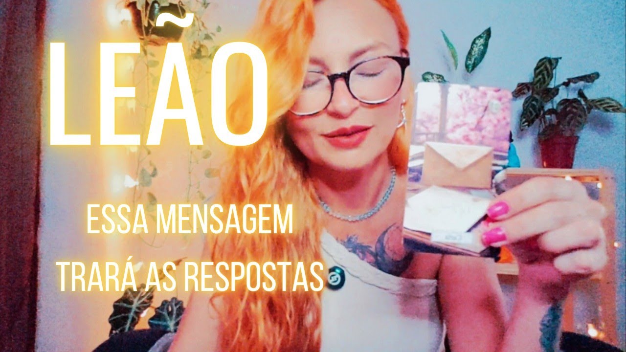 LEÃO😍 RETORNA PORQUE TEM PROPÓSITO.   