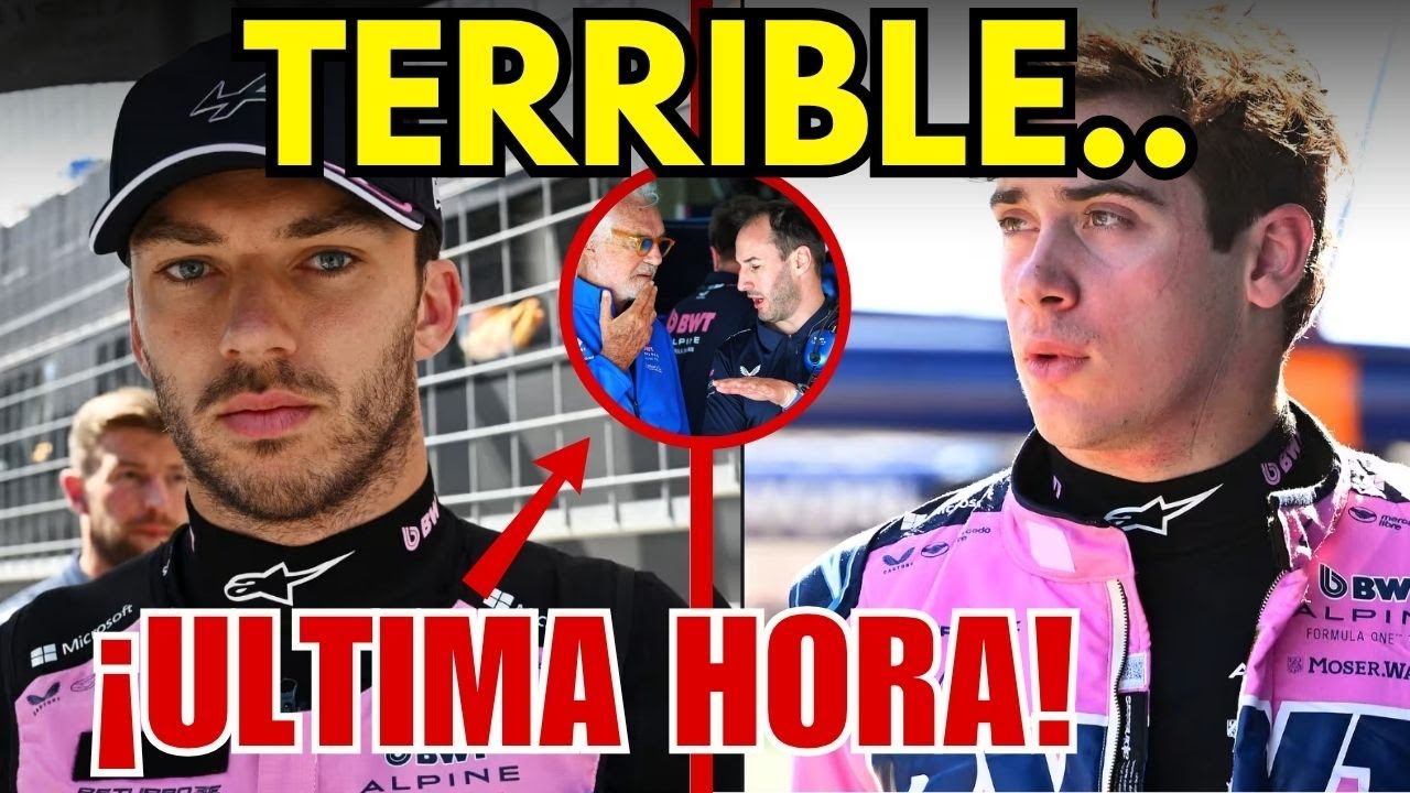 🔥 ¡ESCÁNDALO EN ALPINE! BRIATORE HABLA POR FIN 😱 SOBRE EL ADELANTAMIENTO DE COLAPINTO A GASLY