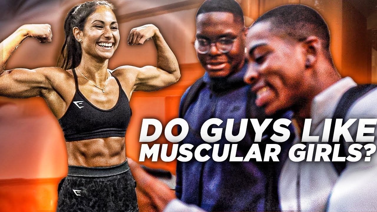 ASKING GUYS IN PUBLIC IF THEY'RE ATTRACTED TO MUSCULAR GIRLS? 