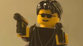 The Matrix Fight Scene with LEGOS! | What's Trending Now