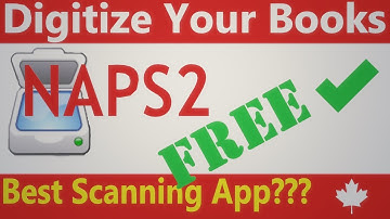 NAPS2 (Not Another PDF Scanner 2) best software when scanning your books (FREE)