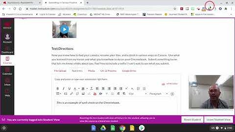 Using Spell Check on the Chromebooks