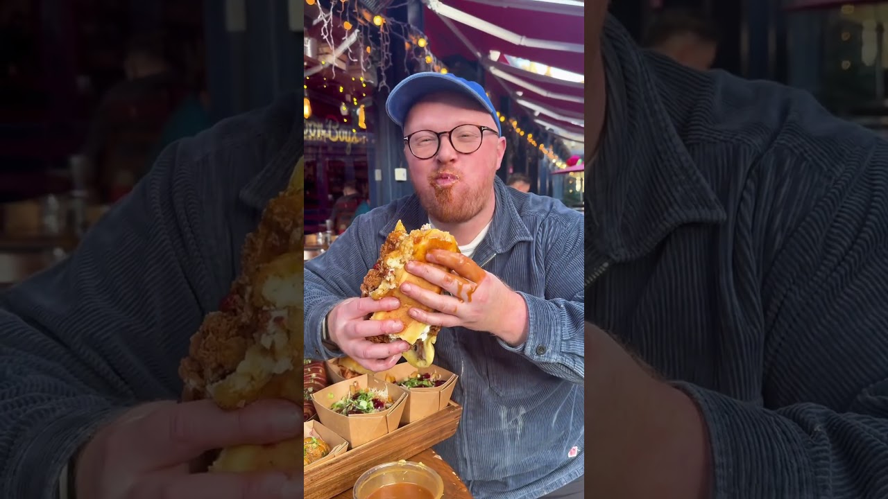 Only eating Xmas Food for a full day in London 