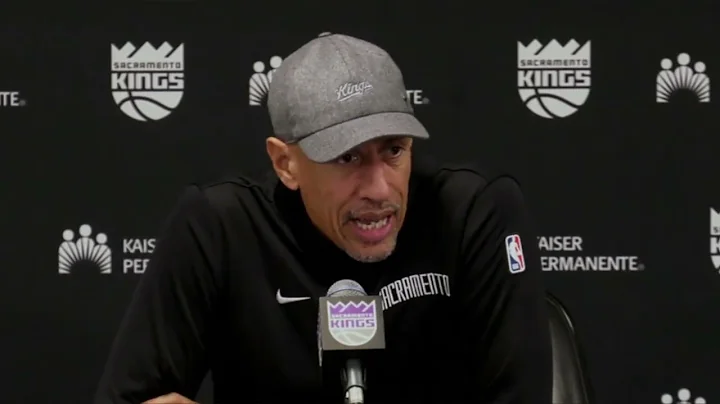 Doug Christie PostGame Interview | Phoenix Suns vs Sacramento Kings