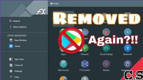 Fx File Explorer Removed from GOOGLE PLAYSTORE because of a free theme! | explained