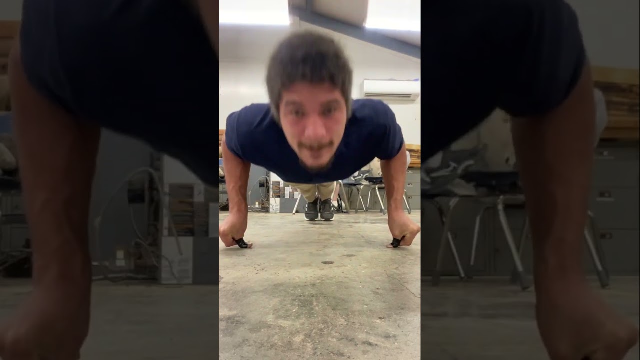 20 thumb push-ups 