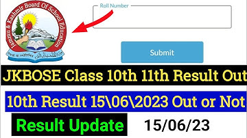 JKBOSE class 10th Result 2023 | Chack Out | #10thresult #result #jkbose