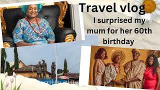 Travel Vlog, Road Trip, Surprise Visit, 60th Birthday.