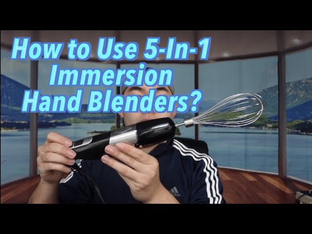 Unboxing Vavsea 5-in-1 hand blender set 