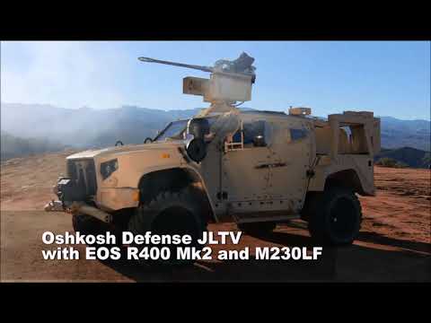 EOS R-400S Mk 2-HD 30mm Remote Weapon Station