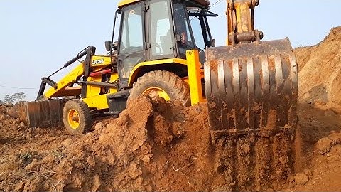 See jcb catting the soil in the Brick kiln | jcp working video | jcb working video | jcp video | jcp