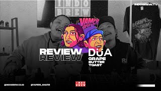 REVIEW DUA GRAPE BUTTER TOAST WITH VAMPIR !!!