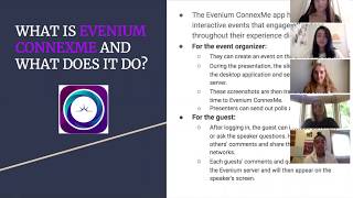 Evenium ConnexMe Software Presentation screenshot 2