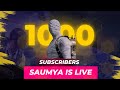 Saumya is live  only rush gameplay with chicken dinner  road to 1000 subscribers