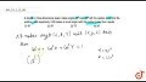 JEE MAINS 2018 A line AB in three-dimensional space makes angles `45oa n d""120o` with the posit...