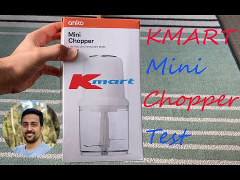 How I use Kmart Mini Chopper