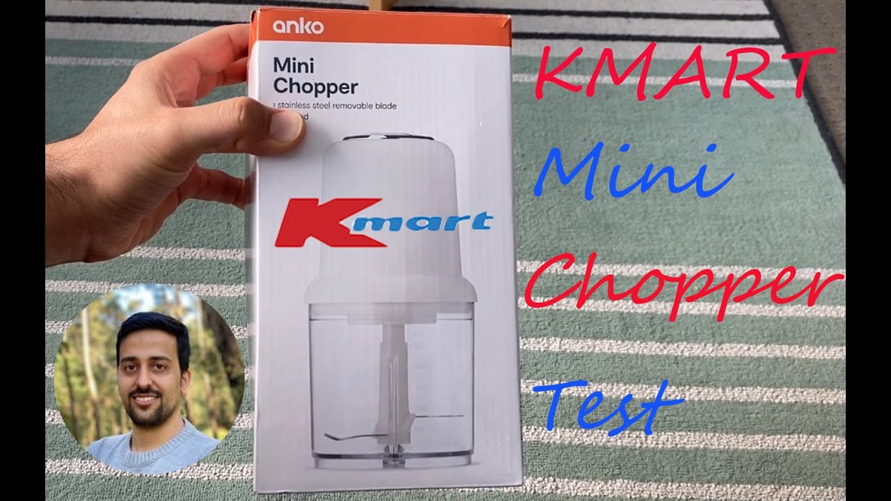 How I use Kmart Mini Chopper YouTube