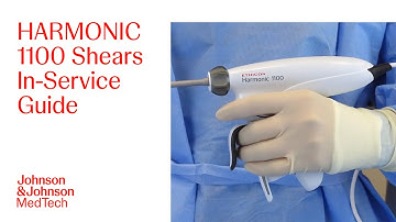 Steps to Setup HARMONIC 1100 Shears with Ethicon GEN11 Generator | J&J MedTech