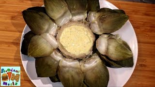 HOW TO COOK AND EAT AN ARTICHOKE