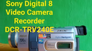 SONY Handycam DCR TRV 240e (Digital 8)