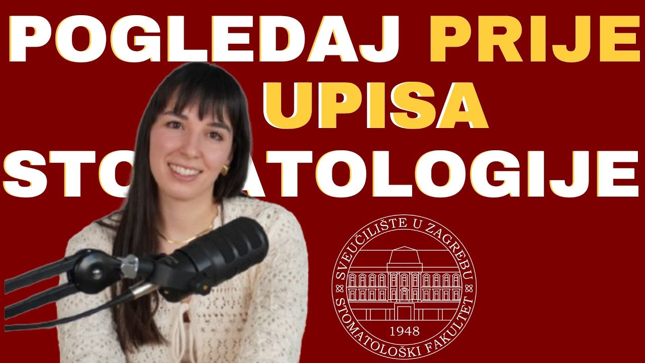 Stomatologija (ni)je lakša od Medicine? | Tereza Nimac | Koji faks upisati? | Stomatologija Zagreb