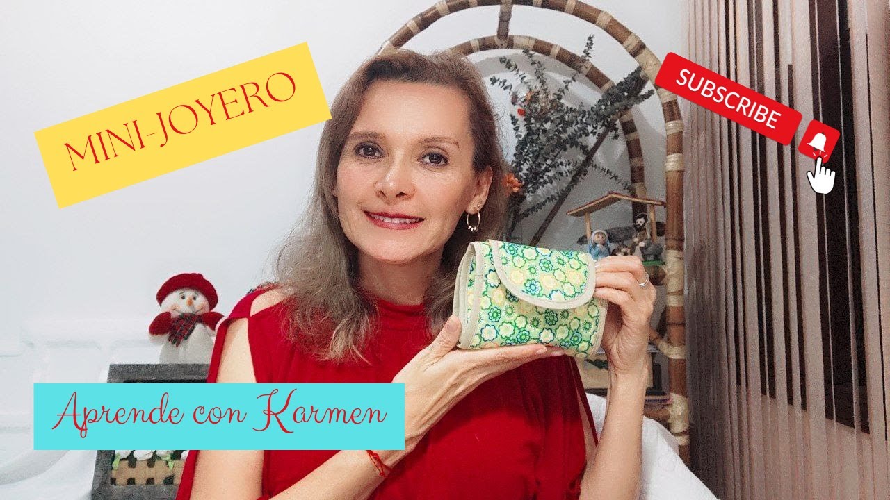 COMO HACER UN MINI JOYERO EN TELA💍
