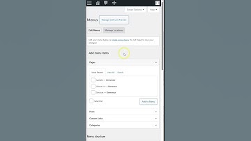 How to Open Menu Link in New Tab in WordPress