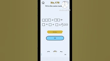 Fill the same Number!