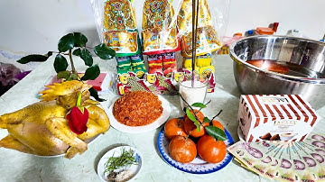 MÂM CÚNG ÔNG CÔNG - ÔNG TÁO VỀ TRỜI - 2024.