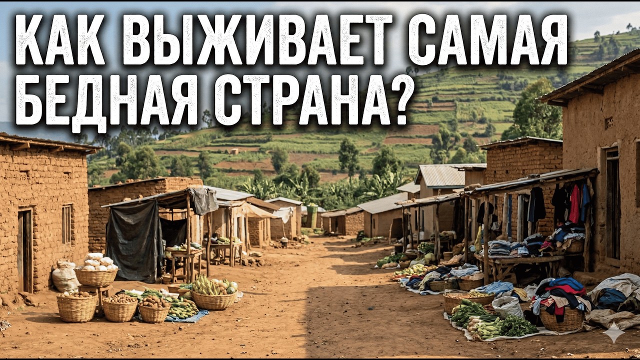 Жизнь на $1 в день: Как выживает самая бедная страна мира? 🇧🇮