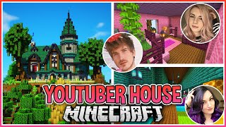 A Minecraft House but Every Room is a Different Youtuber!