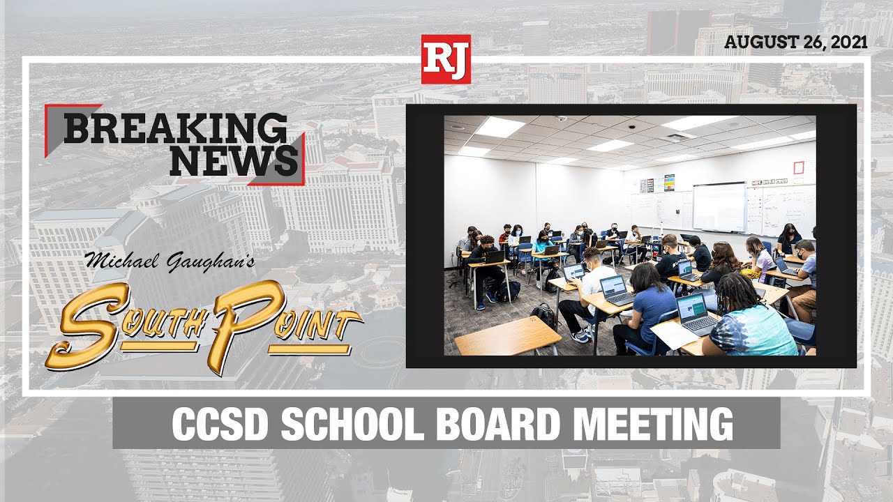 CCSD School board meeting - YouTube