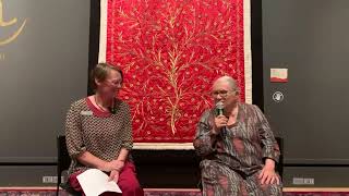 The Enduring Turkish Quilt with Christine Martens
Join us for a special Textile Talk with artist and guest curator Christine Martens related to Yorgan: The Art of the Turkish Quilt — an exhibition showing at the International Quilt Museum through Feb. 15, 2025.
An artist and teacher for most of her professional career, Martens has worked since 2002 as an independent researcher documenting and writing about textile traditions of Turkey and Central Asia. Martens has traveled to Turkey on several International Quilt Museum-sponsored research and collecting trips and has been indispensable in helping the IQM build its Turkish quilt collection.
Martens received her MFA from the Tyler School of Art at Temple University and was on the Visual Arts Faculty at the Spence School in New York for over 25 years. Prior to that, she taught at the New School for Social Research and Parsons School of Design. The Enduring Turkish Quilt with Christine Martens
