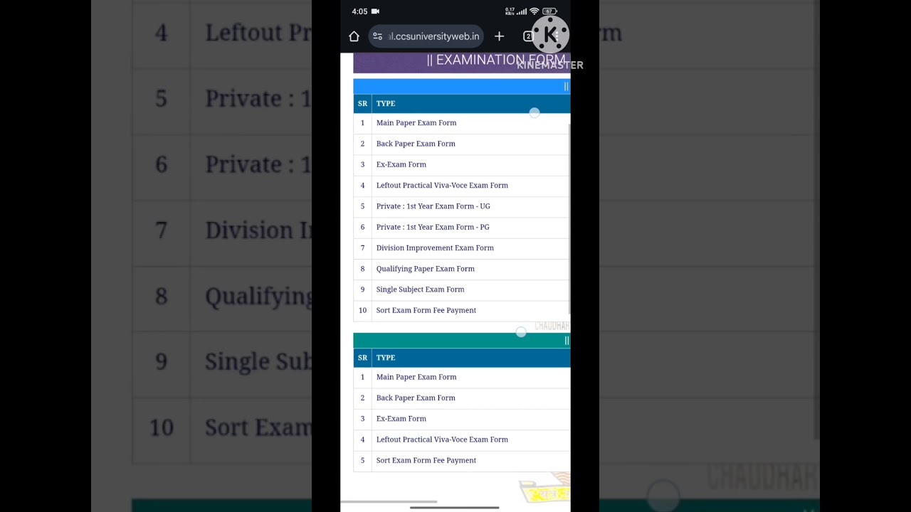 CCS University Private Exam Form 2026 | How to fill ccsu private exam form 2026 | CCSU EXAM FORM