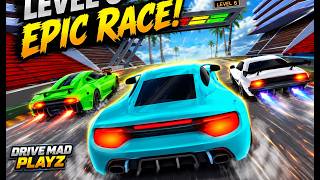 Car Race - Gameplay Walkthrough | Drive Mad Playz Live Stream screenshot 3