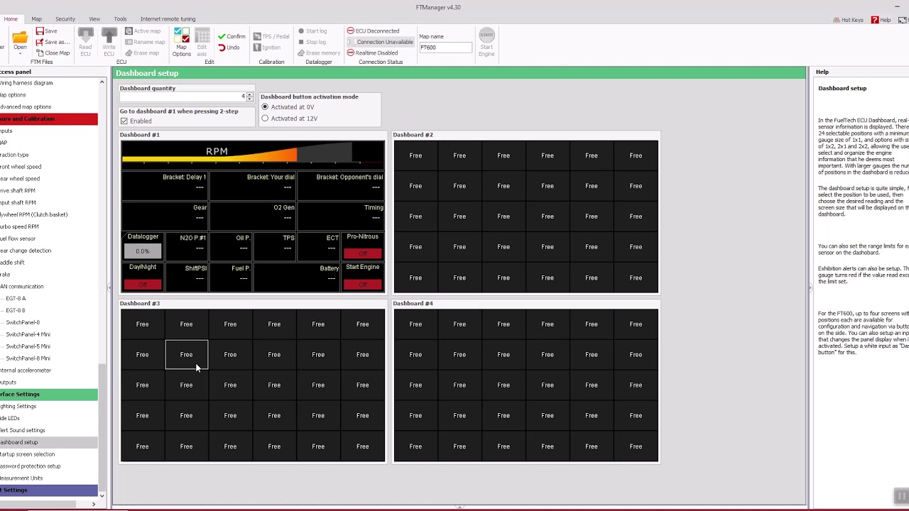 FuelTech: Launch Delay controls