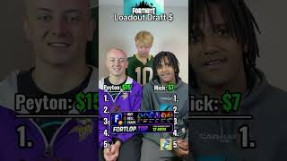 Fortnite Loadout Draft: Who Picked the Best Kit?