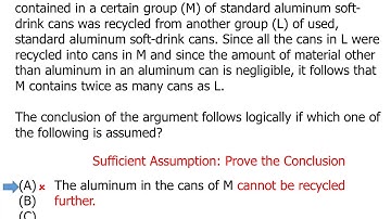 June 2007 LSAT, Section 2, Logical Reasoning, Question 13, Explanation