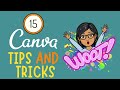 15 Canva Tips &amp; Tricks | Canva Tips for Beginners | Tutorial Canva