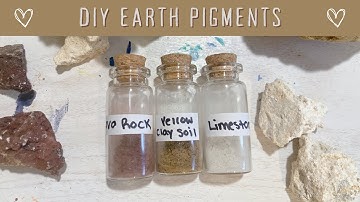 Creating Colorful Earth: A Diy Guide To Making Natural Pigments From Rocks part 1/2