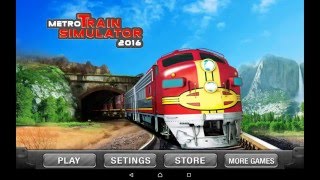 Metro Train Simulator 2016 - HD Android Gameplay - Arcade games - Full HD Video (1080p) screenshot 4