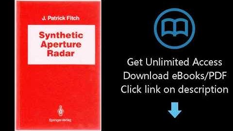 Synthetic Aperture Radar (Signal Processing and Digital Filtering)