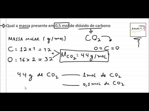 Vídeo: Qual é a porcentagem (%) em massa de carbono no monóxido de carbono CO)?