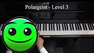 Geometry Dash - Polargeist Level 3 - EASY Piano Tutorial