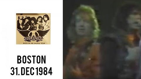 Aerosmith - Full Concert - Boston 31/12/1984 (AUD)